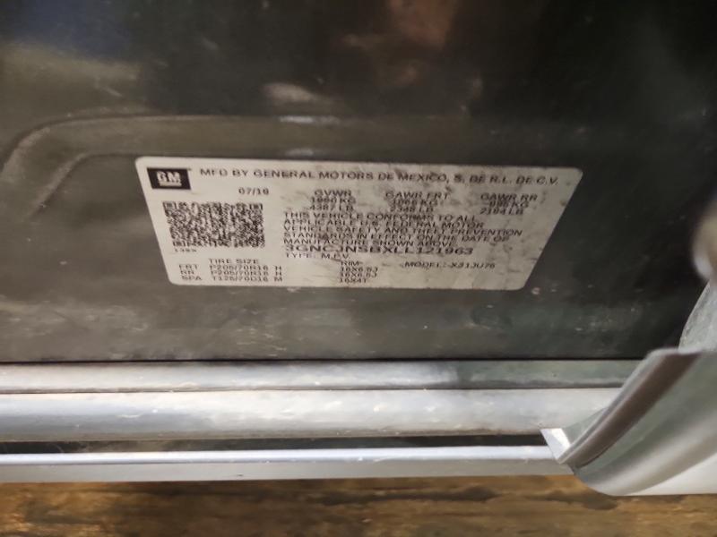 Продажа на аукционе авто 2020 Chevrolet Trax, vin: 3GNCJNSBXLL121963, номер лота: 61673696