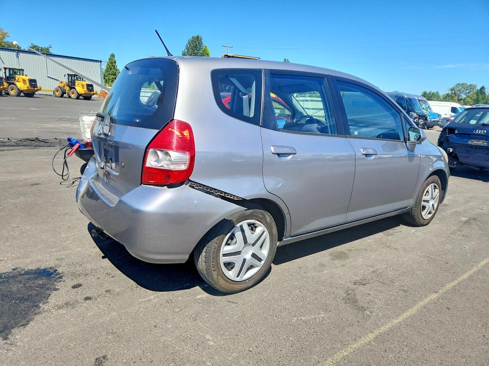 63506846 :رقم المزاد ، JHMGD38497S058018 vin ، 2007 Honda Fit مزاد بيع