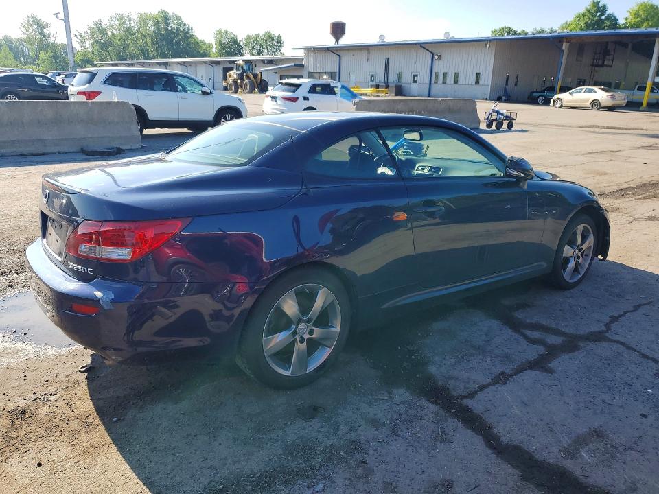 Aukcja sprzedaży 2011 Lexus Is, vin: JTHFF2C28B2520082, numer aukcji: 60215596