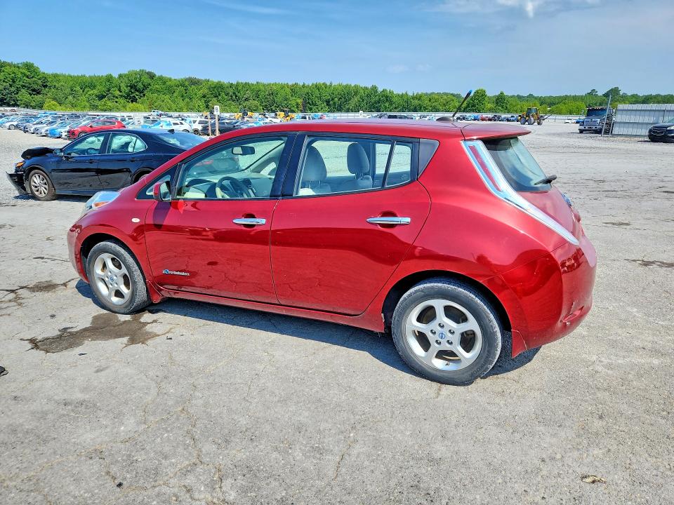 60259336 :رقم المزاد ، JN1AZ0CP5CT023489 vin ، 2012 Nissan Leaf مزاد بيع