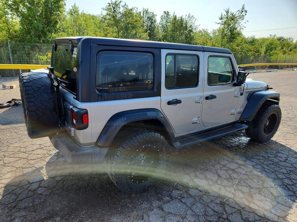 Продажа на аукционе авто 2018 Jeep Wrangler Unlimited, vin: 1C4HJXDN2JW221600, номер лота: 63485856