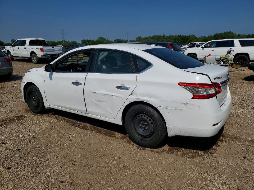 59905186 :رقم المزاد ، 3N1AB7APXFY262676 vin ، 2015 Nissan Sentra مزاد بيع