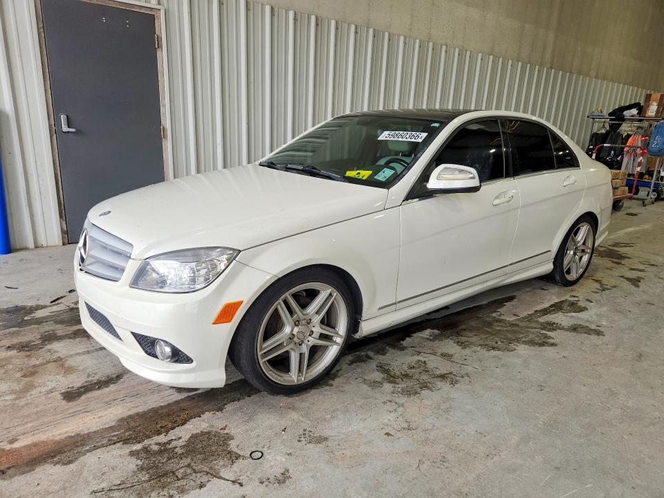 59860366 :رقم المزاد ، WDDGF54X89R049639 vin ، 2009 Mercedes-benz C مزاد بيع