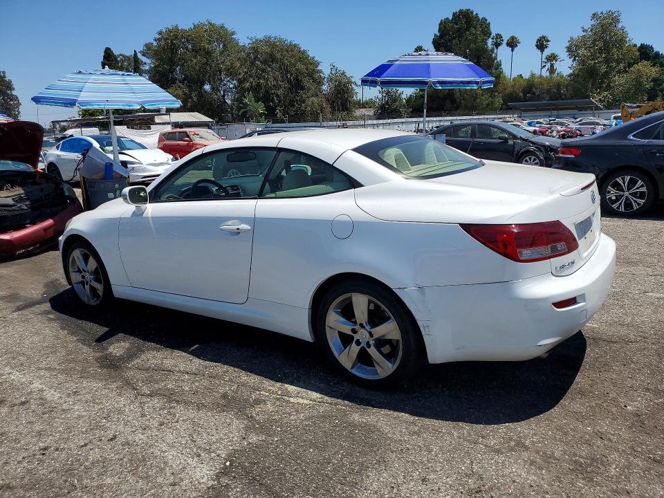 60987336 :رقم المزاد ، JTHFF2C22A2514065 vin ، 2010 Lexus Is مزاد بيع