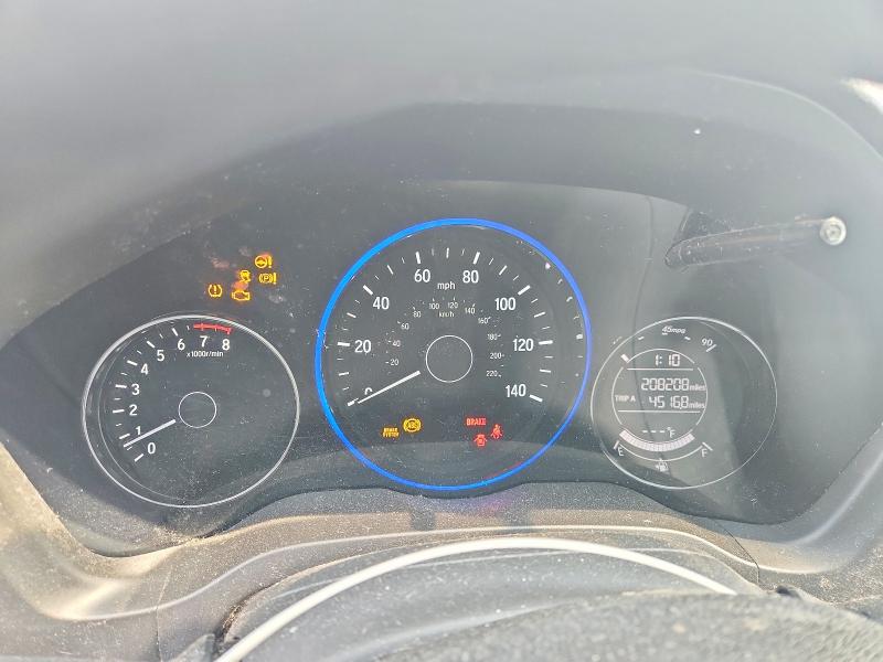 2016 Honda Hr-v მანქანა იყიდება აუქციონზე, vin: 3CZRU6H32GM726585, აუქციონის ნომერი: 59736526
