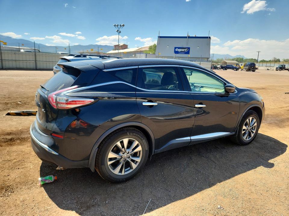 2015 Nissan Murano მანქანა იყიდება აუქციონზე, vin: 5N1AZ2MG5FN258180, აუქციონის ნომერი: 60482956