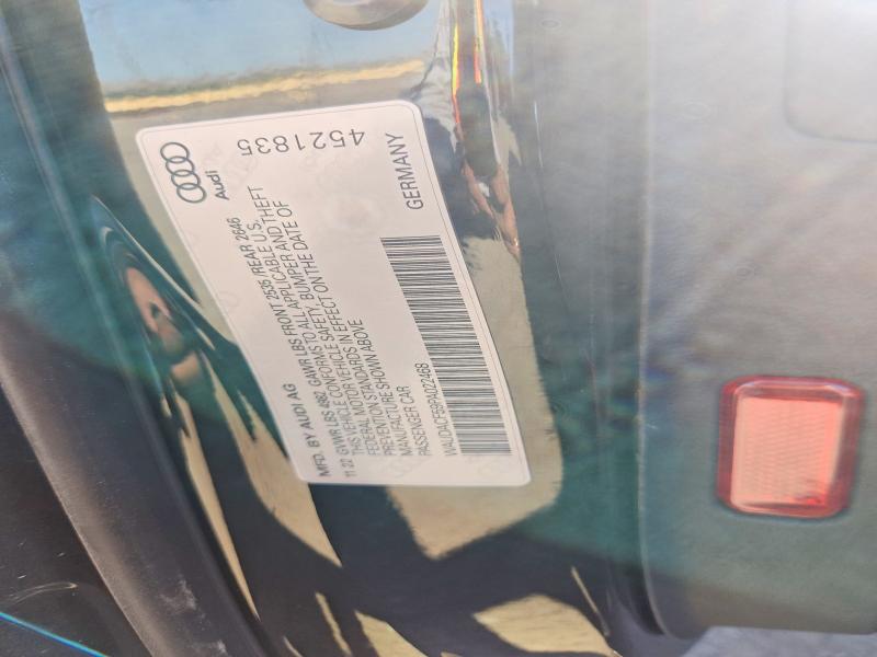 Aukcja sprzedaży 2023 Audi A5, vin: WAUDACF59PA022468, numer aukcji: 59217846