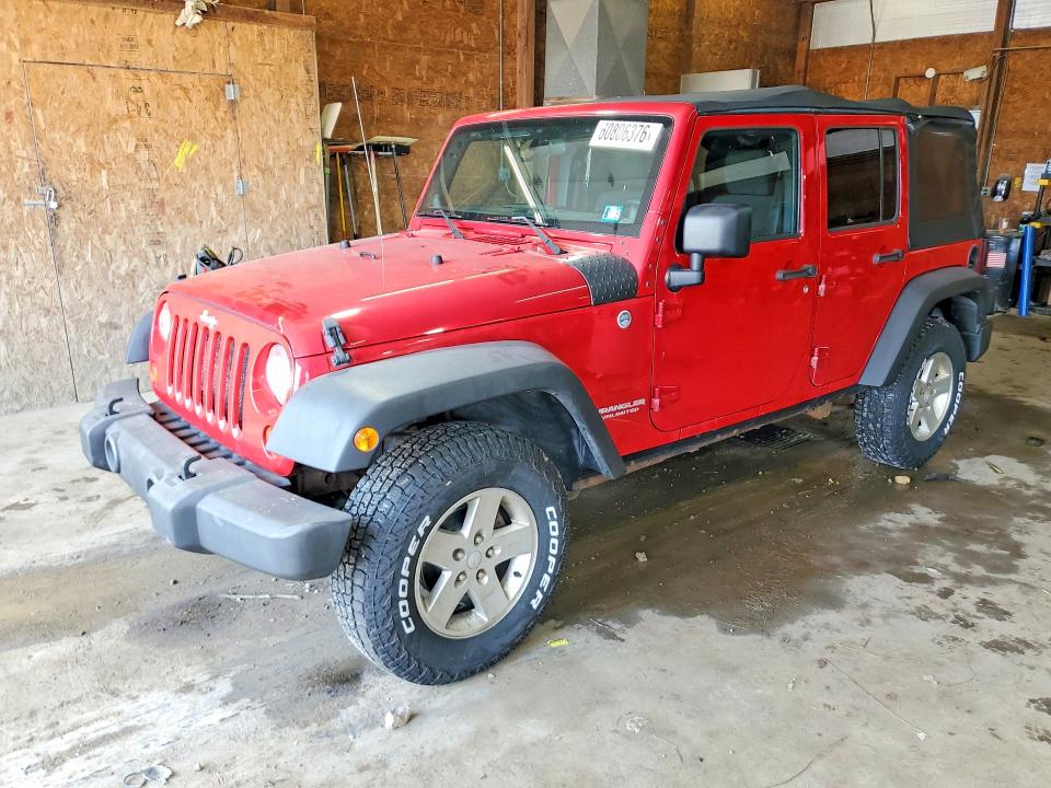 Продажа на аукционе авто 2011 Jeep Wrangler Unlimited, vin: 1J4BA3H18BL537327, номер лота: 60806376