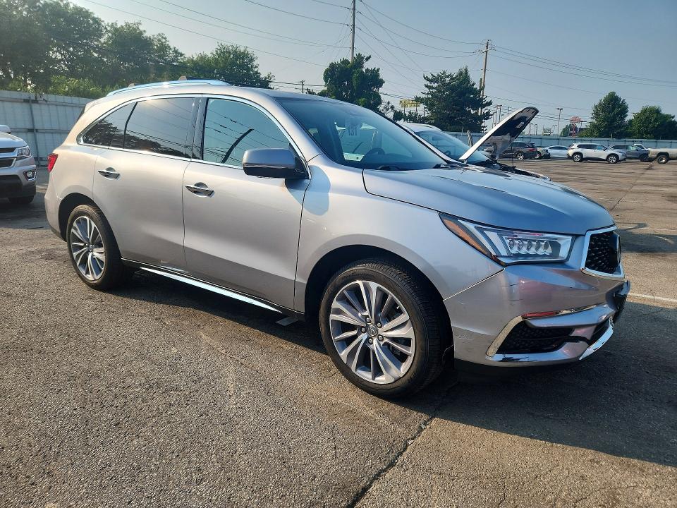 2017 Acura Mdx მანქანა იყიდება აუქციონზე, vin: 5J8YD4H58HL007935, აუქციონის ნომერი: 59621936