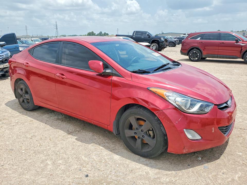 2013 Hyundai Elantra მანქანა იყიდება აუქციონზე, vin: KMHDH4AE2DU934568, აუქციონის ნომერი: 61975836