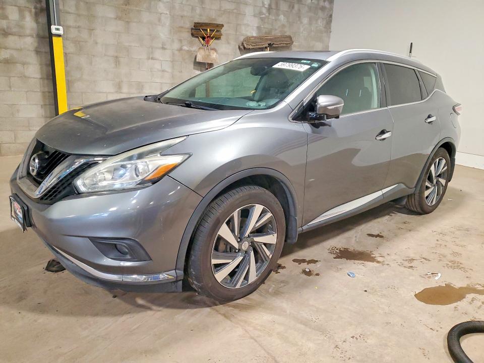 2015 Nissan Murano მანქანა იყიდება აუქციონზე, vin: 5N1AZ2MH0FN206013, აუქციონის ნომერი: 59799376
