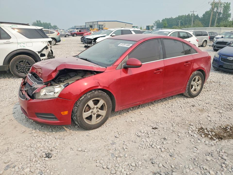 61281106 :رقم المزاد ، 1G1PC5SBXE7169581 vin ، 2014 Chevrolet Cruze مزاد بيع