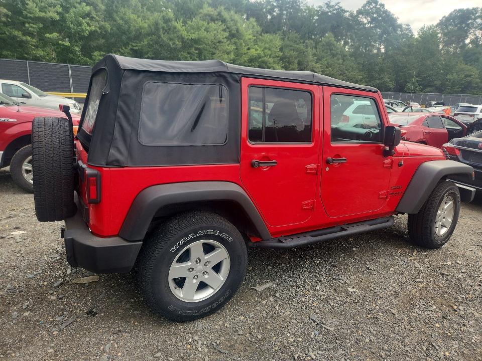 2016 Jeep Wrangler Unlimited მანქანა იყიდება აუქციონზე, vin: 1C4BJWDG3GL176002, აუქციონის ნომერი: 61329626