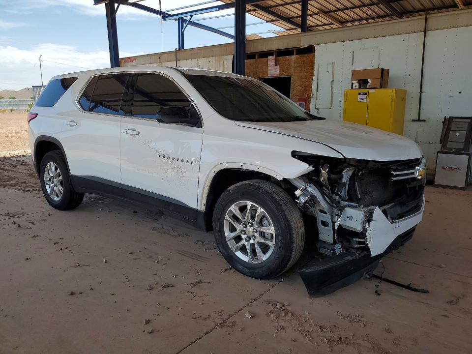 59980996 :رقم المزاد ، 1GNERFKW4MJ117300 vin ، 2021 Chevrolet Traverse مزاد بيع