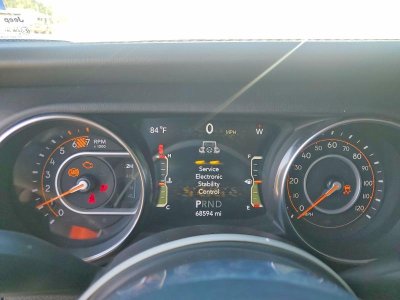 61757906 :رقم المزاد ، 1C4HJXENXMW528712 vin ، 2021 Jeep Wrangler Unlimited مزاد بيع