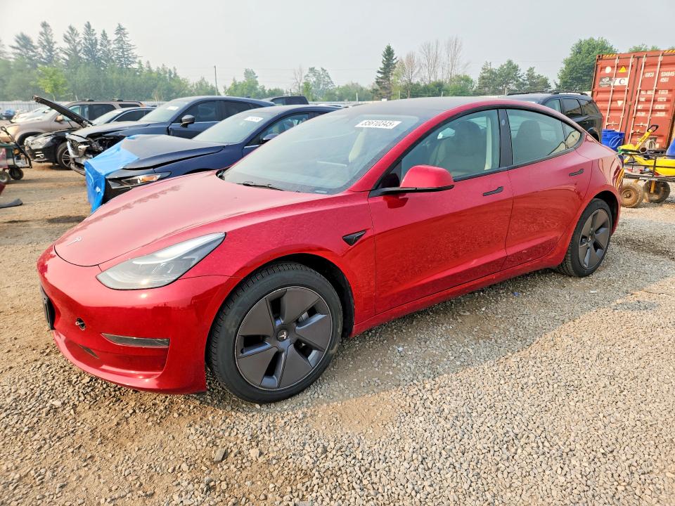 Продажа на аукционе авто 2022 Tesla Model 3, vin: 5YJ3E1EA6NF320714, номер лота: 85610345