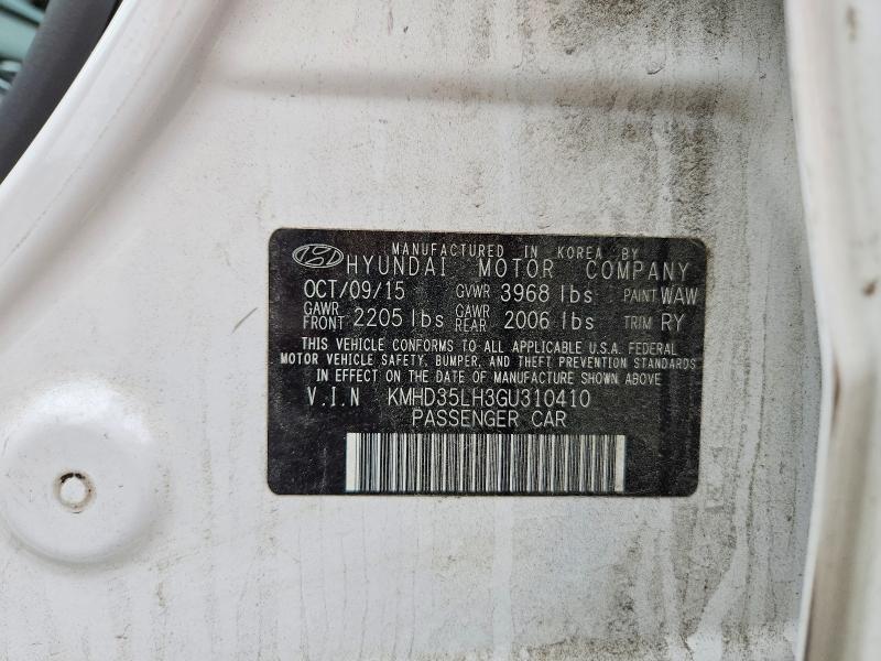 Продажа на аукционе авто 2016 Hyundai Elantra Gt, vin: KMHD35LH3GU310410, номер лота: 60302296