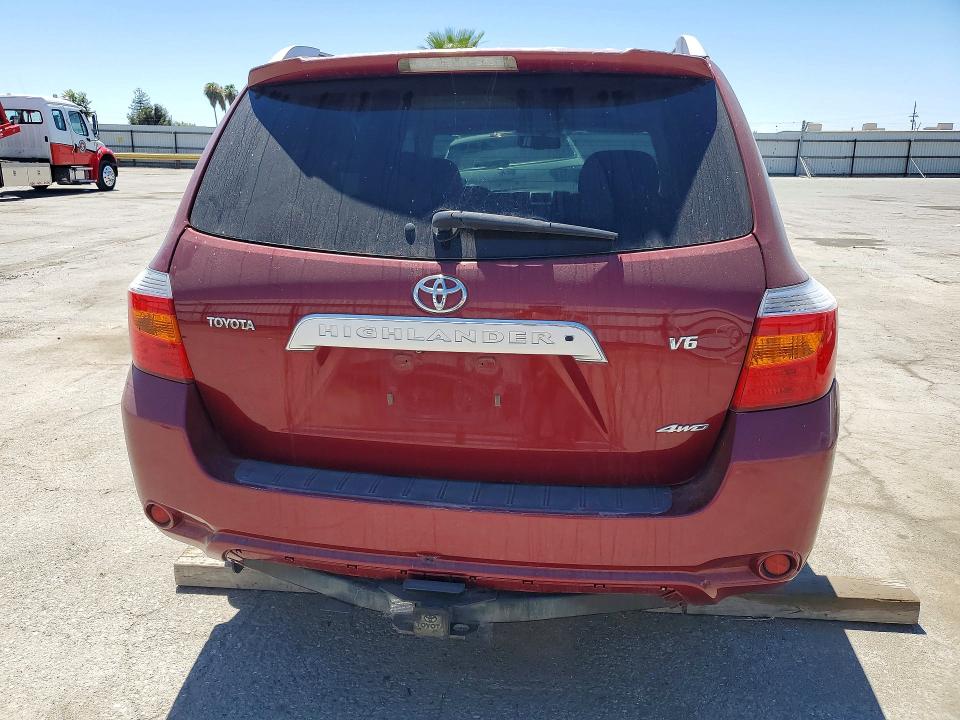 Продажа на аукционе авто 2008 Toyota Highlander, vin: JTEES42A182055730, номер лота: 58999376