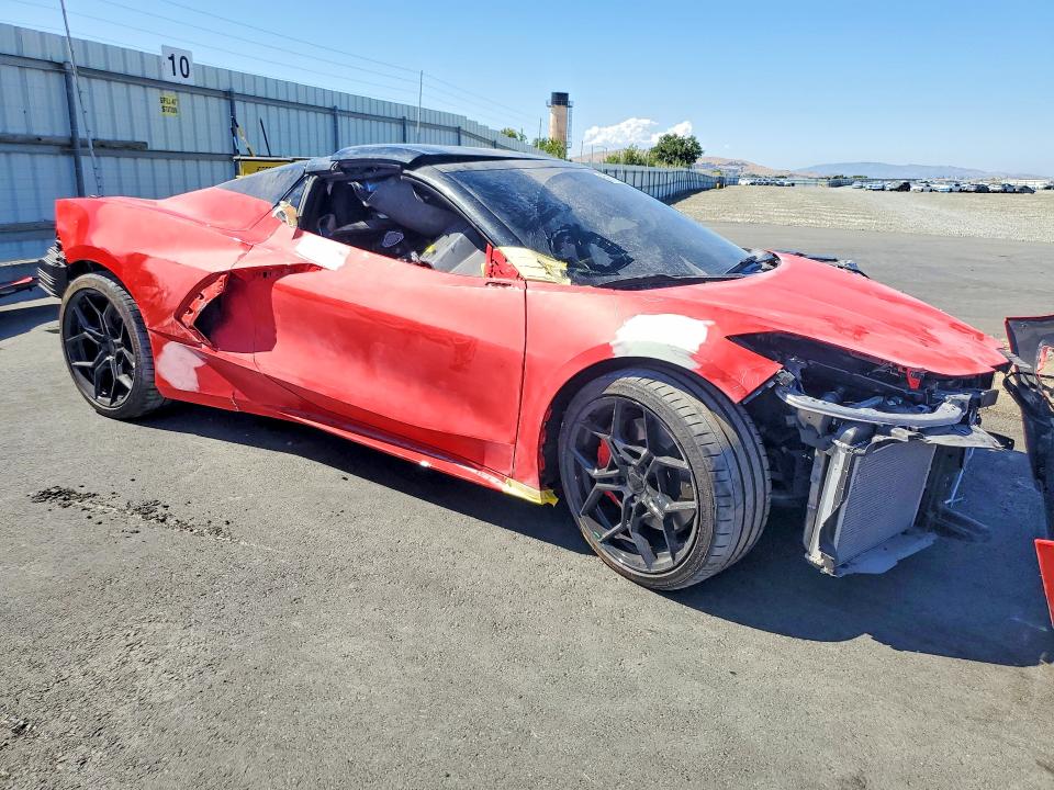 60670566 :رقم المزاد ، 1G1YB3D41N5110702 vin ، 2022 Chevrolet Corvette مزاد بيع