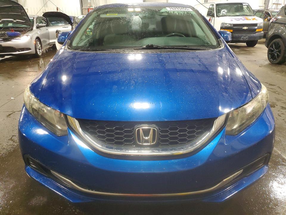 Auction sale of the 2013 Honda Civic, vin: 19XFB2F55DE067791, lot number: 76293455