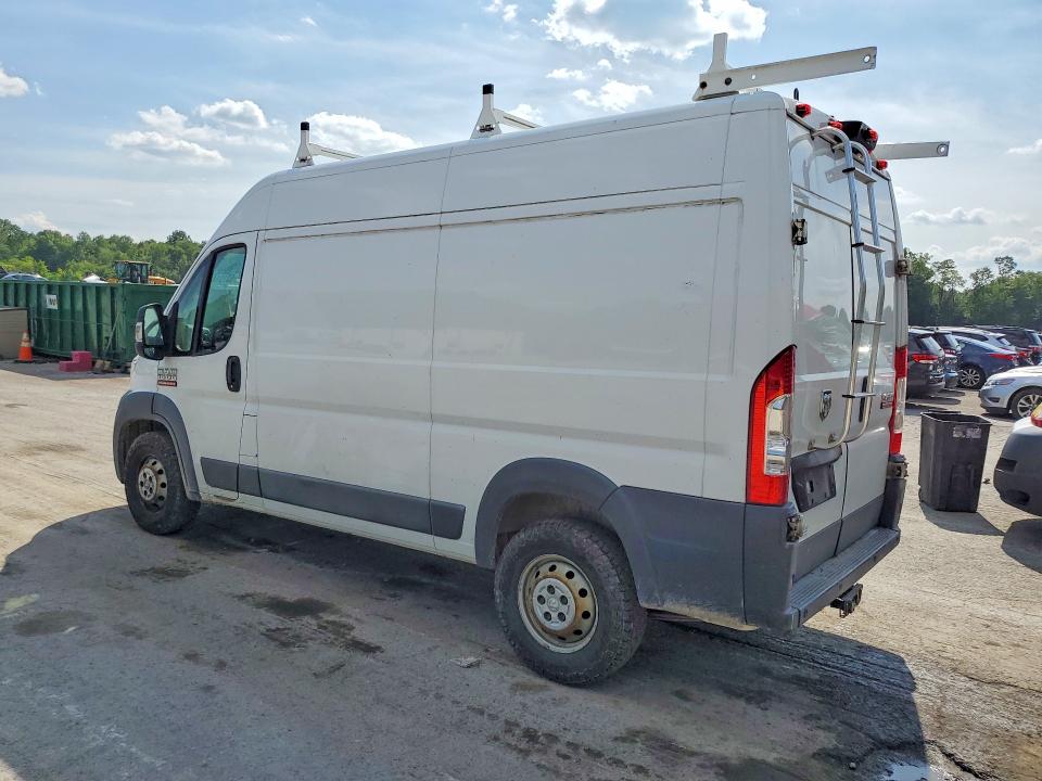 63131436 :رقم المزاد ، 3C6TRVBG2HE538333 vin ، 2017 Ram Promaster 1500 مزاد بيع