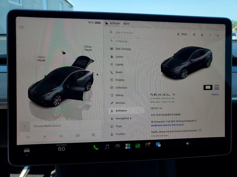 Продаж на аукціоні авто 2023 Tesla Model Y, vin: 7SAYGDEE8PF672896, номер лоту: 62751086
