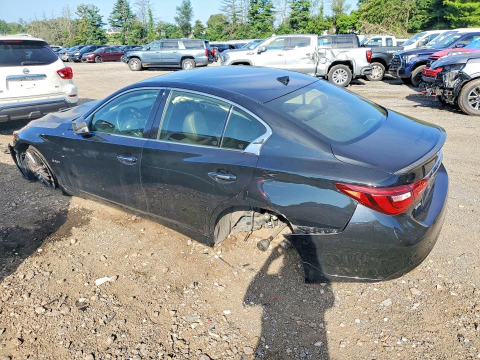 2018 Infiniti Q50 მანქანა იყიდება აუქციონზე, vin: JN1FV7AR4JM700103, აუქციონის ნომერი: 62643186