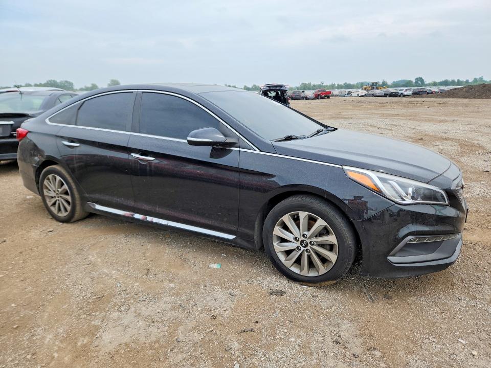 61143916 :رقم المزاد ، 5NPE34AF5HH534715 vin ، 2017 Hyundai Sonata مزاد بيع