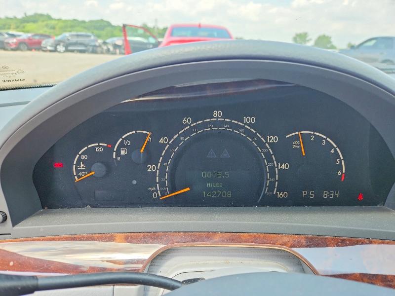 2000 Mercedes-benz S მანქანა იყიდება აუქციონზე, vin: WDBNG75J7YA106400, აუქციონის ნომერი: 61698426