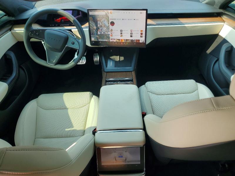 63051176 :رقم المزاد ، 5YJSA1E50NF487290 vin ، 2022 Tesla Model S مزاد بيع