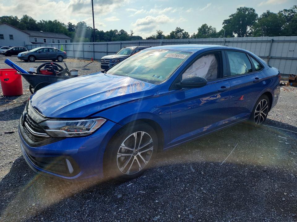 2023 Volkswagen Jetta მანქანა იყიდება აუქციონზე, vin: 3VWBM7BU8PM059033, აუქციონის ნომერი: 62976676