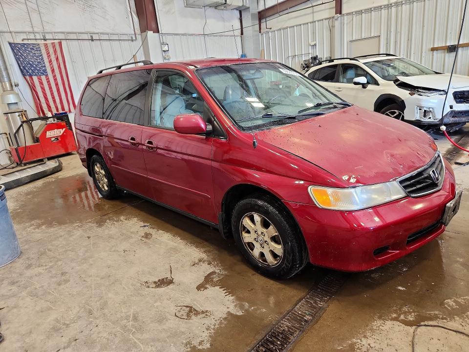 59686736 :رقم المزاد ، 5FNRL18672B044692 vin ، 2002 Honda Odyssey مزاد بيع