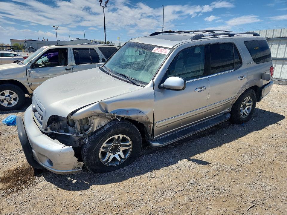 2001 Toyota Sequoia მანქანა იყიდება აუქციონზე, vin: 5TDZT34A71S042490, აუქციონის ნომერი: 56706376