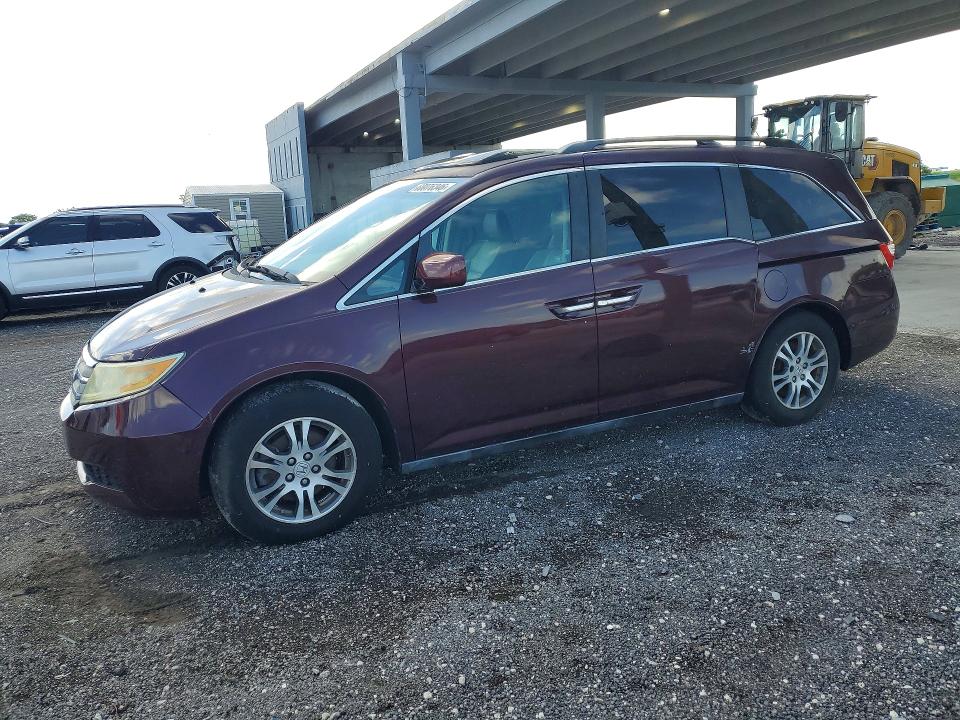2011 Honda Odyssey მანქანა იყიდება აუქციონზე, vin: 5FNRL5H61BB009153, აუქციონის ნომერი: 60076346