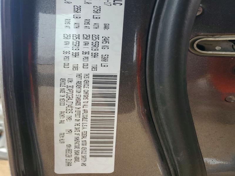 2018 Dodge Journey მანქანა იყიდება აუქციონზე, vin: 3C4PDCGB4JT141315, აუქციონის ნომერი: 61577696