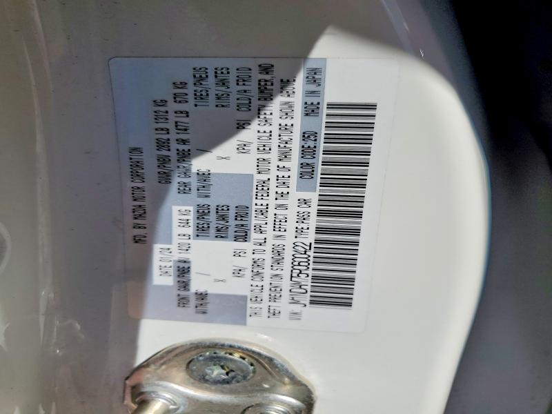 61050606 :رقم المزاد ، JM1NDAM75R0600422 vin ، 2024 Mazda Mx-5 مزاد بيع
