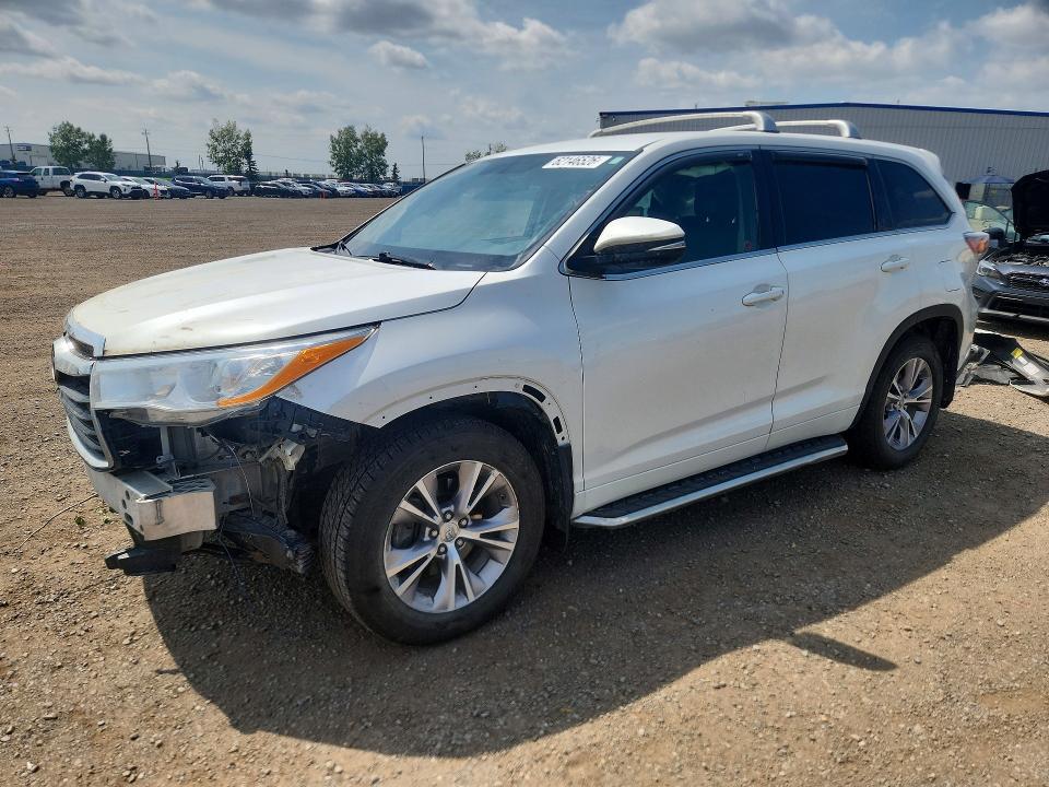 Продажа на аукционе авто 2015 Toyota Highlander, vin: 5TDBKRFH8FS136354, номер лота: 62146526