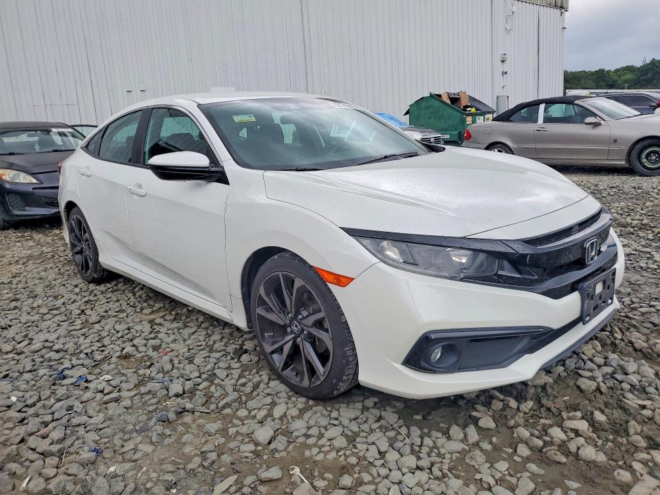 2020 Honda Civic მანქანა იყიდება აუქციონზე, vin: 2HGFC2F87LH517176, აუქციონის ნომერი: 60176666
