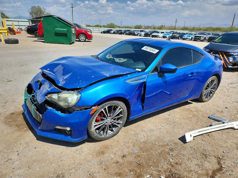 59876046 :رقم المزاد ، JF1ZCAC13D1608352 vin ، 2013 Subaru Brz مزاد بيع