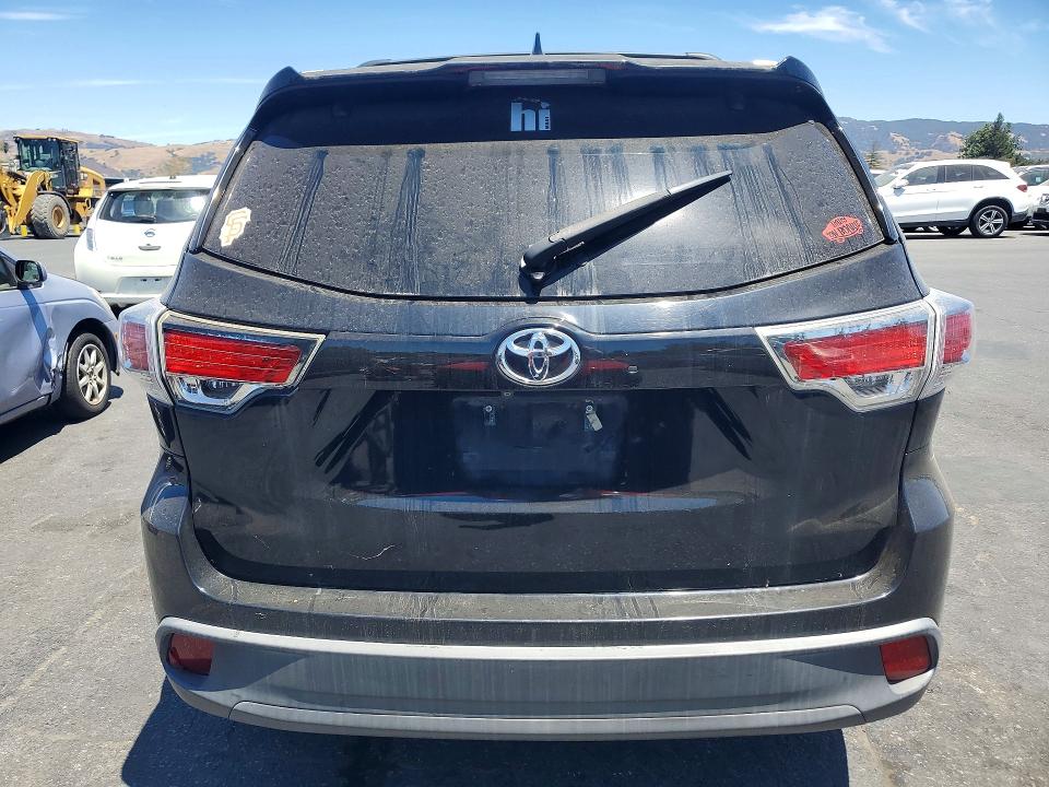 2015 Toyota Highlander მანქანა იყიდება აუქციონზე, vin: 5TDJKRFH4FS097368, აუქციონის ნომერი: 62654576