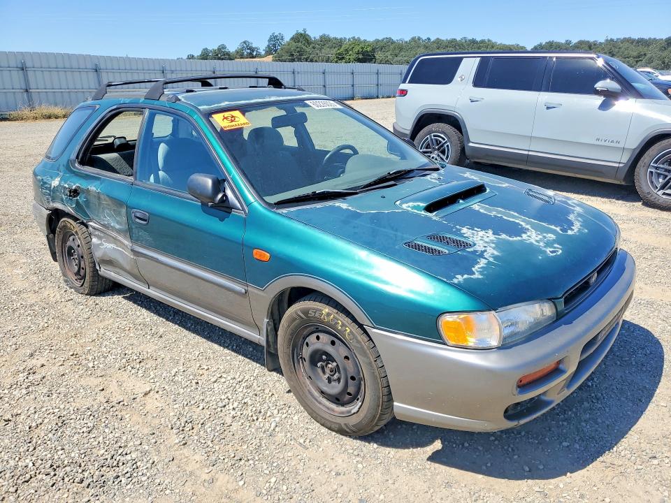 60226026 :رقم المزاد ، JF1GF485XVH806365 vin ، 1997 Subaru Impreza مزاد بيع