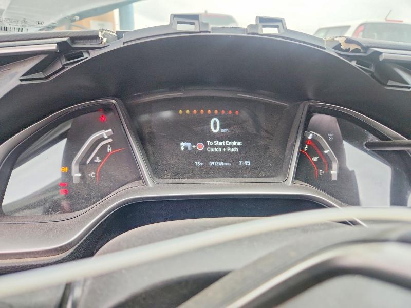 2019 Honda Civic მანქანა იყიდება აუქციონზე, vin: 2HGFC3A5XKH752625, აუქციონის ნომერი: 61165396
