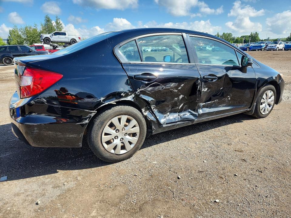 Продаж на аукціоні авто 2012 Honda Civic, vin: 2HGFB2F42CH104582, номер лоту: 60195746
