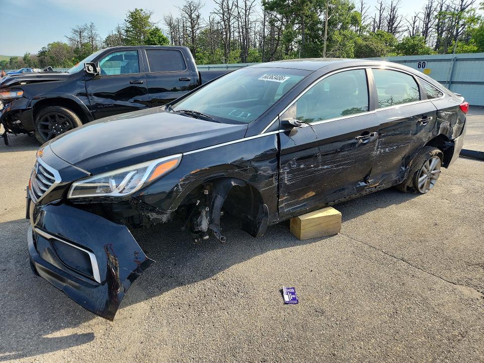 2016 Hyundai Sonata მანქანა იყიდება აუქციონზე, vin: 5NPE24AF7GH407952, აუქციონის ნომერი: 60363486