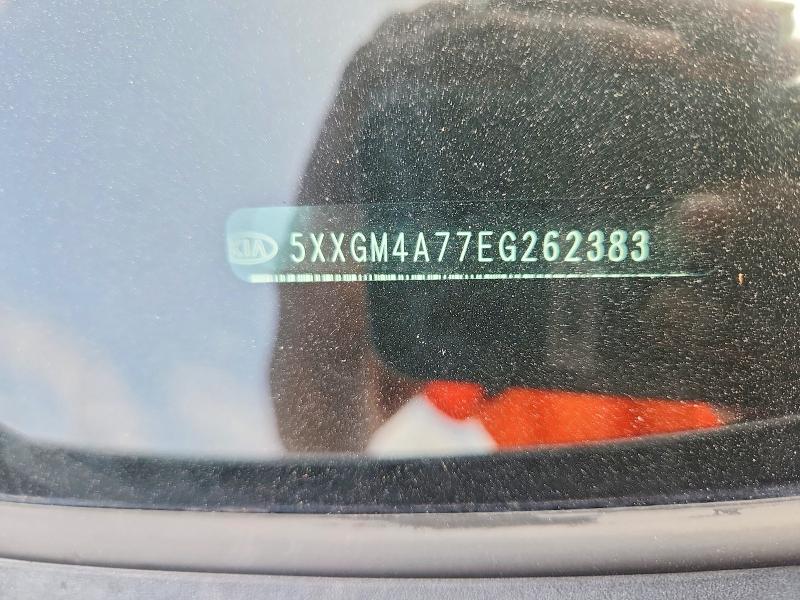 61918496 :رقم المزاد ، 5XXGM4A77EG262383 vin ، 2014 Kia Optima مزاد بيع