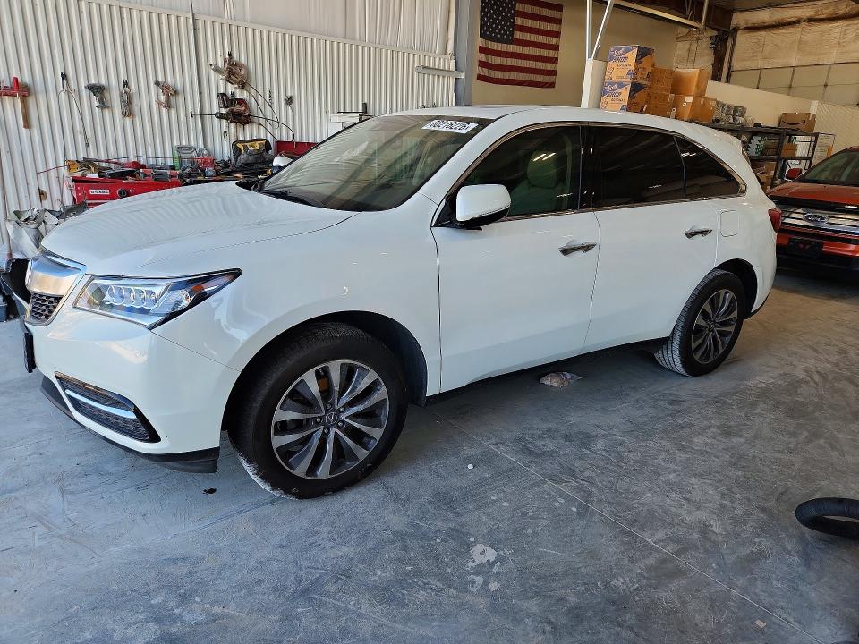Продаж на аукціоні авто 2014 Acura Mdx, vin: 5FRYD4H45EB017227, номер лоту: 60216226