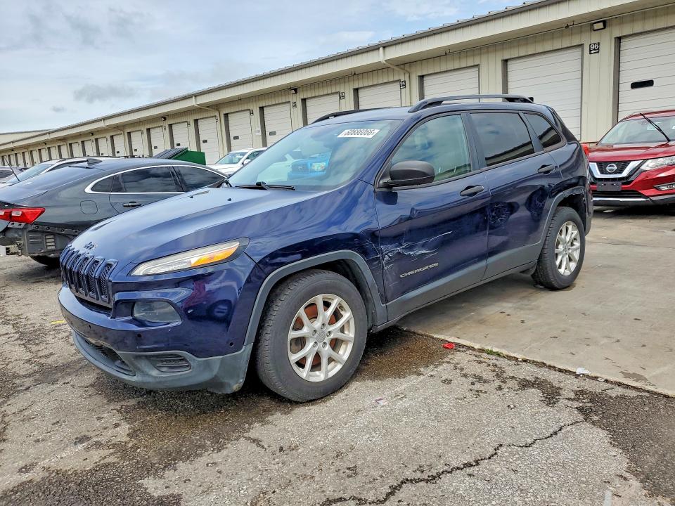 2016 Jeep Cherokee მანქანა იყიდება აუქციონზე, vin: 1C4PJLAB9GW336721, აუქციონის ნომერი: 60686066