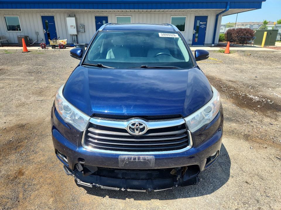 Aukcja sprzedaży 2016 Toyota Highlander, vin: 5TDJKRFH3GS232289, numer aukcji: 59999426
