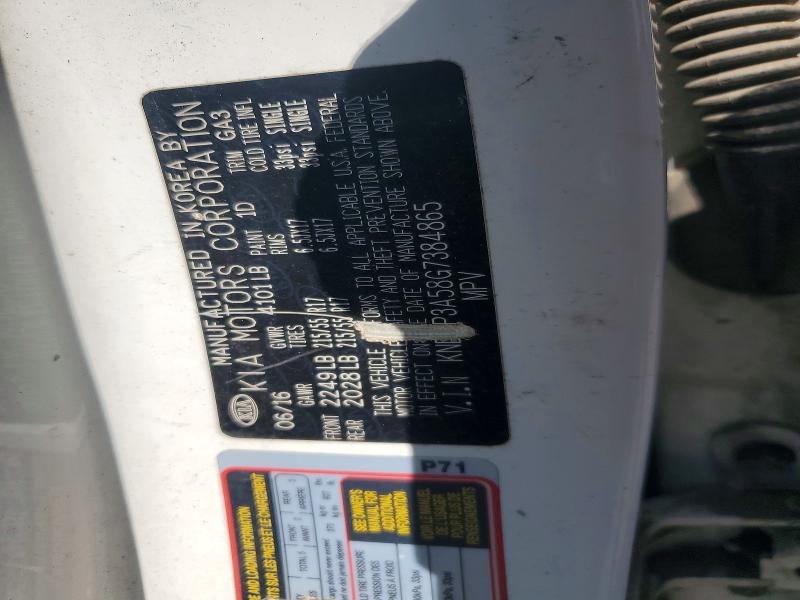 Aukcja sprzedaży 2016 Kia Soul, vin: KNDJP3A58G7384865, numer aukcji: 61752266