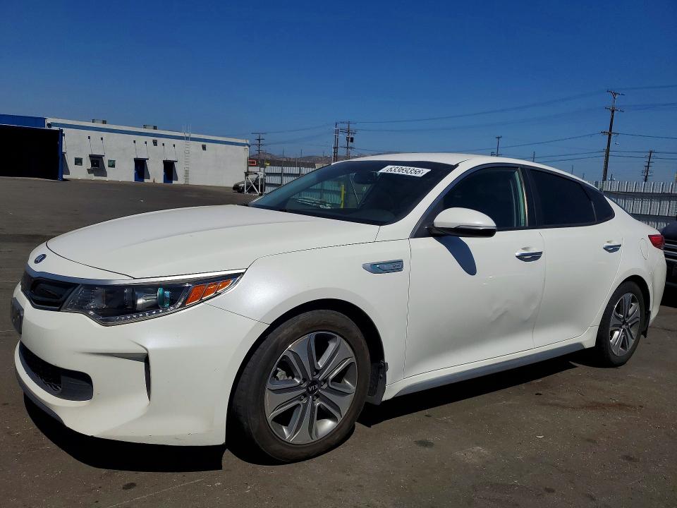 2017 Kia Optima Hybrid მანქანა იყიდება აუქციონზე, vin: KNAGU4LE5H5014845, აუქციონის ნომერი: 63369356